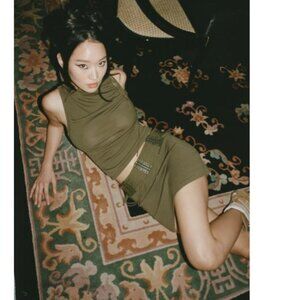 With Jean Drew Mini Skirt and Tribeca Top